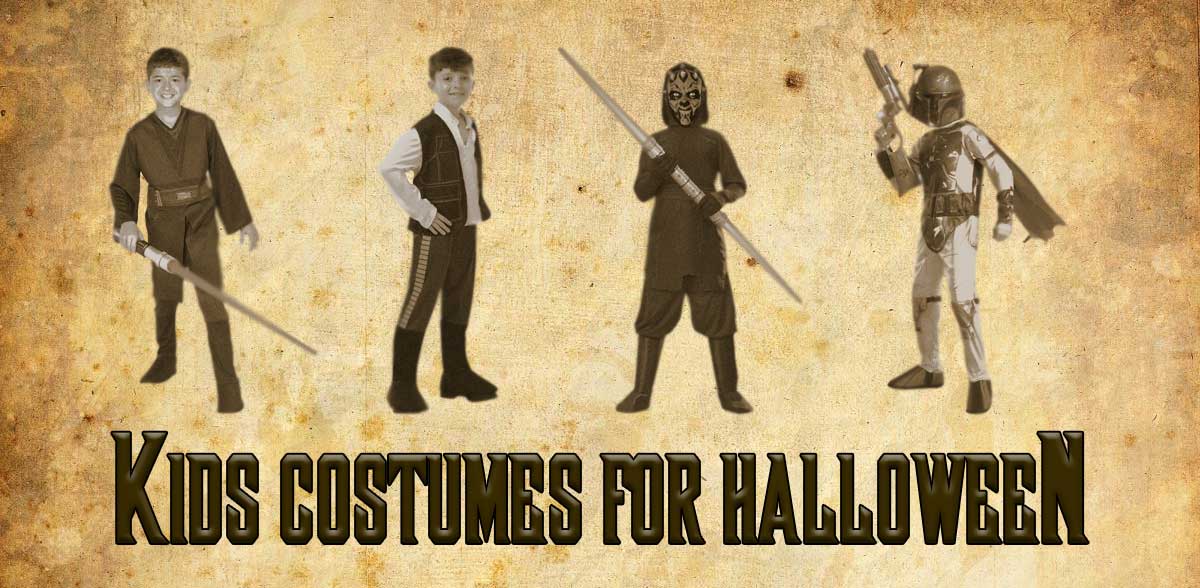 Star Wars Kids Halloween Costumes from Jedi-Robe.com 2018